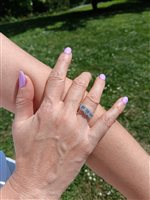 Vicenza - Piazzetta Palladio 2 - Anillo Salvini Mujer Mini Dora in Oro blanco Acquamarina 0.65 Ct 20114528 - 20114528